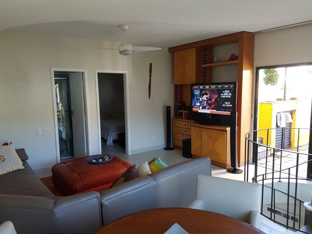 Cobertura Duplex 4 Quartos Guaruja Apartment Luaran gambar
