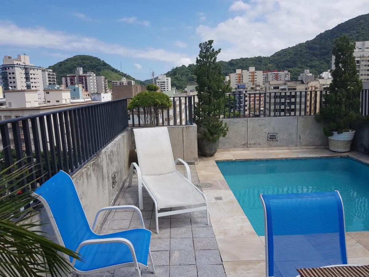 Cobertura Duplex 4 Quartos Guaruja Apartment Luaran gambar